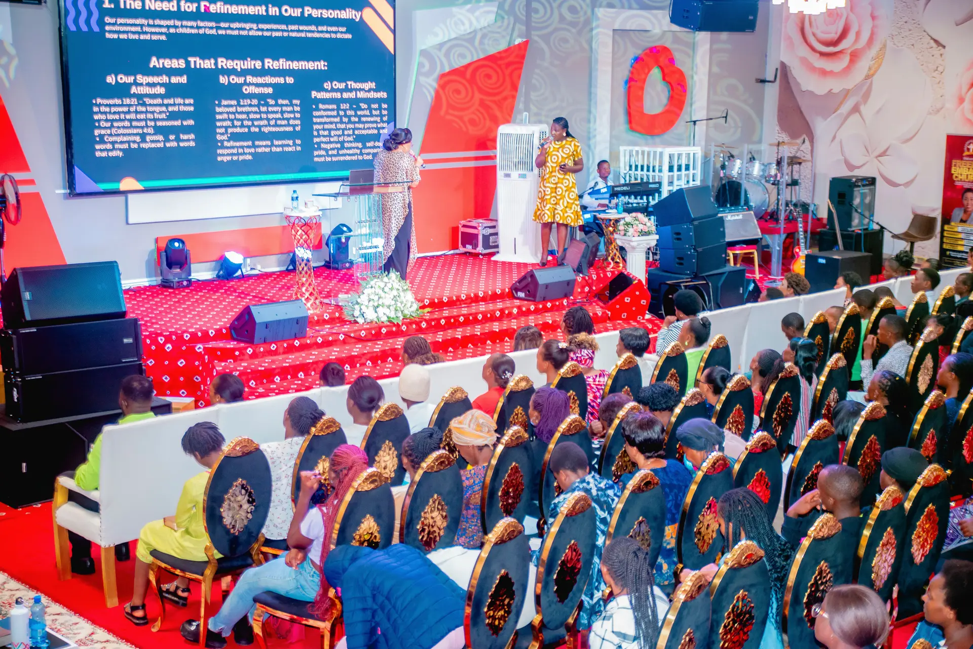 Kingdom Envoys congregation gathered for worship